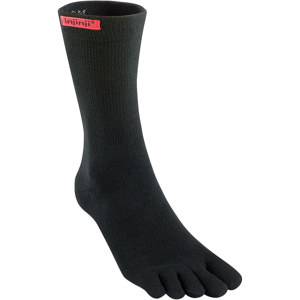 Injinji Injinji Sport Original Weight CoolMax Crew Sock - Men's Black, L