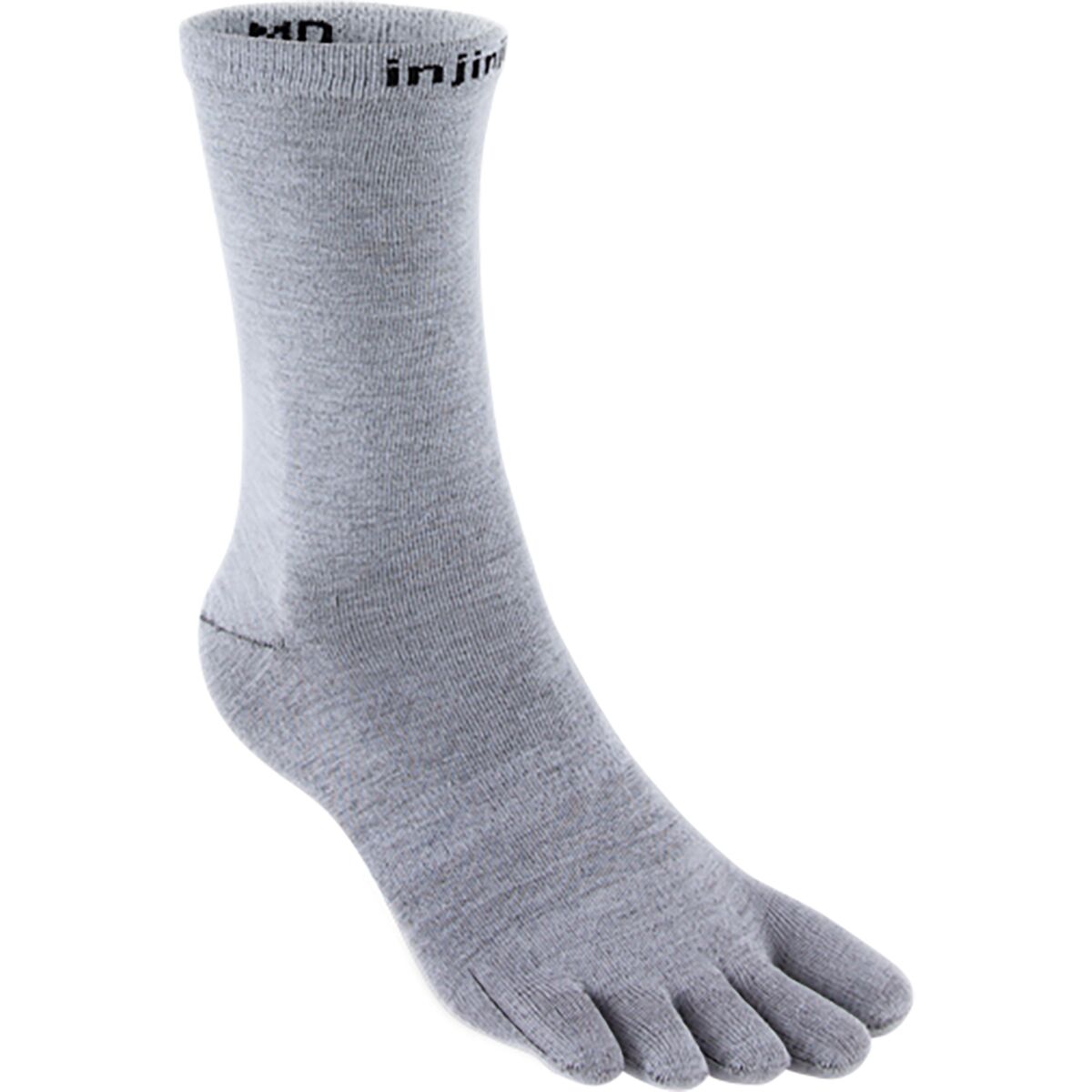 Injinji Injinji Liner CoolMax Crew Sock - Men's Gray, S
