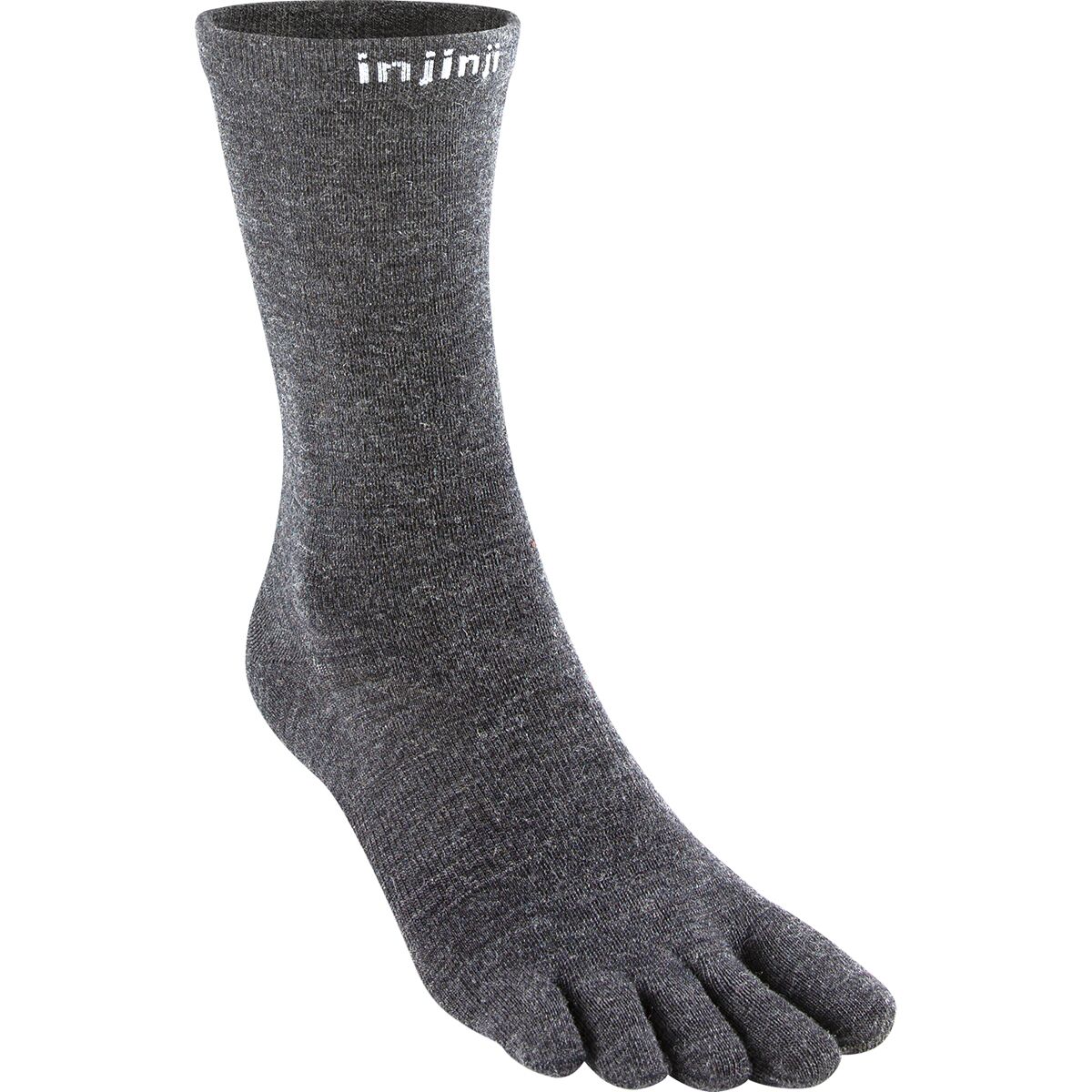 Injinji Injinji Liner Wool Crew Sock Slate, S