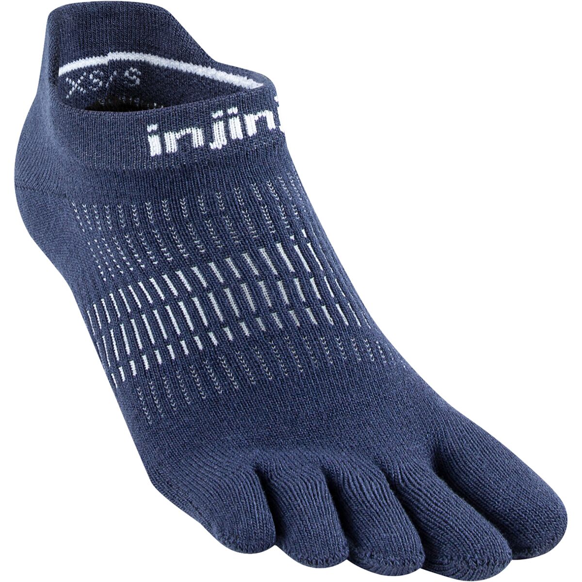 Injinji Injinji Lightweight Run No-Show Sock - Women's Navy, M/L