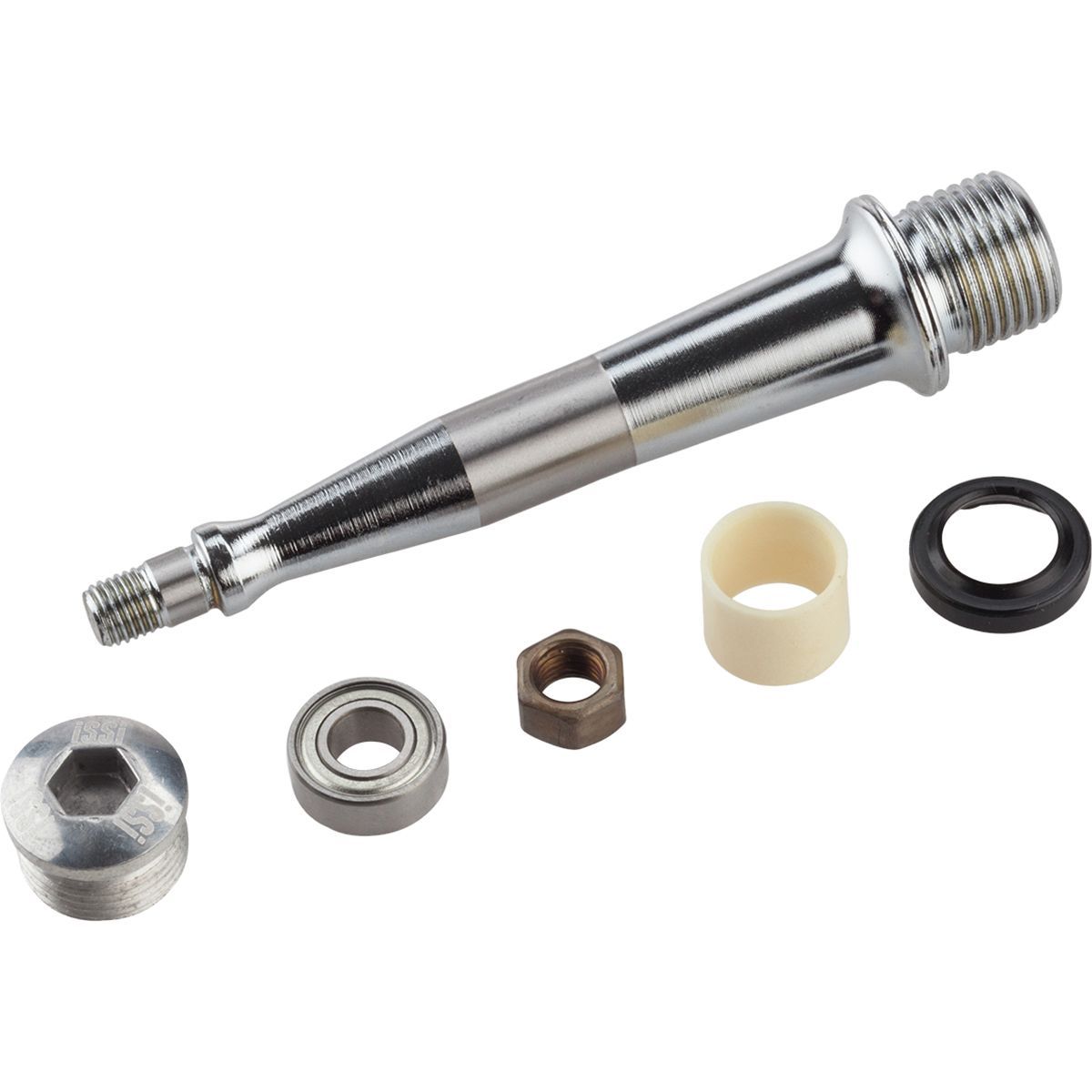 iSSi Pedal Spindle Rebuild Kit Silver, KIT