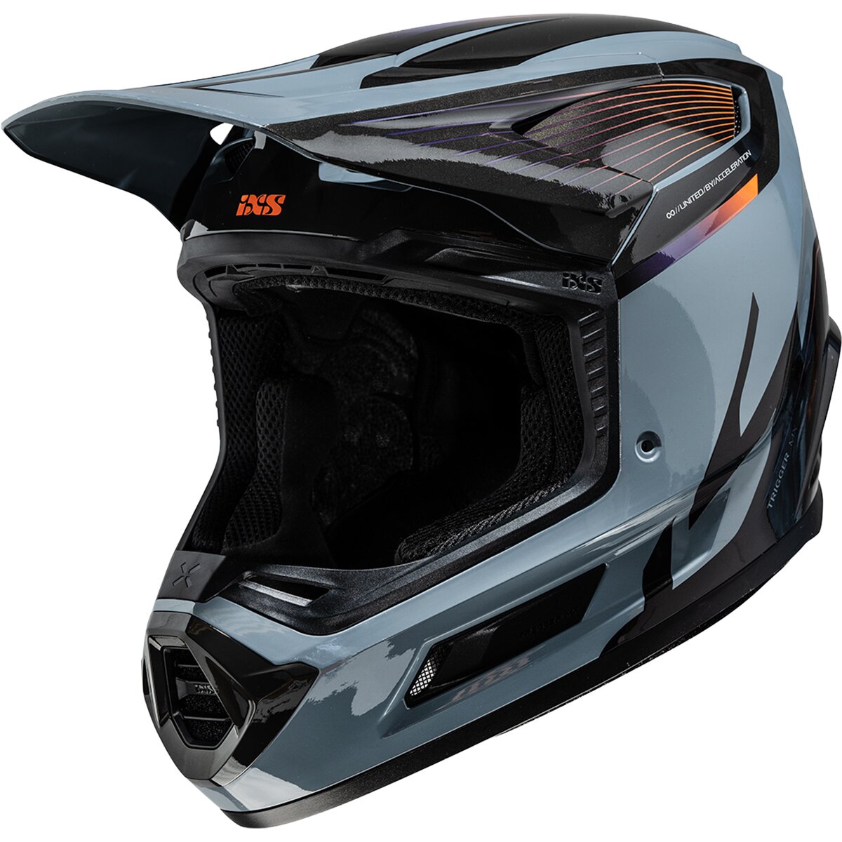 iXS iXS Trigger MX 1.0 MIPS Full Face Helmet Grey, S - $227.90 at Competitive Cyclist