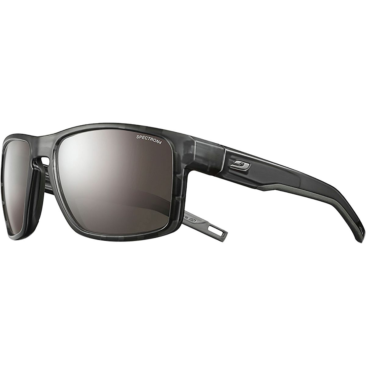 Julbo Shield Spectron 4 Sunglasses Black/Black/Gun-Spectron 4 Brown, One Size - Men's