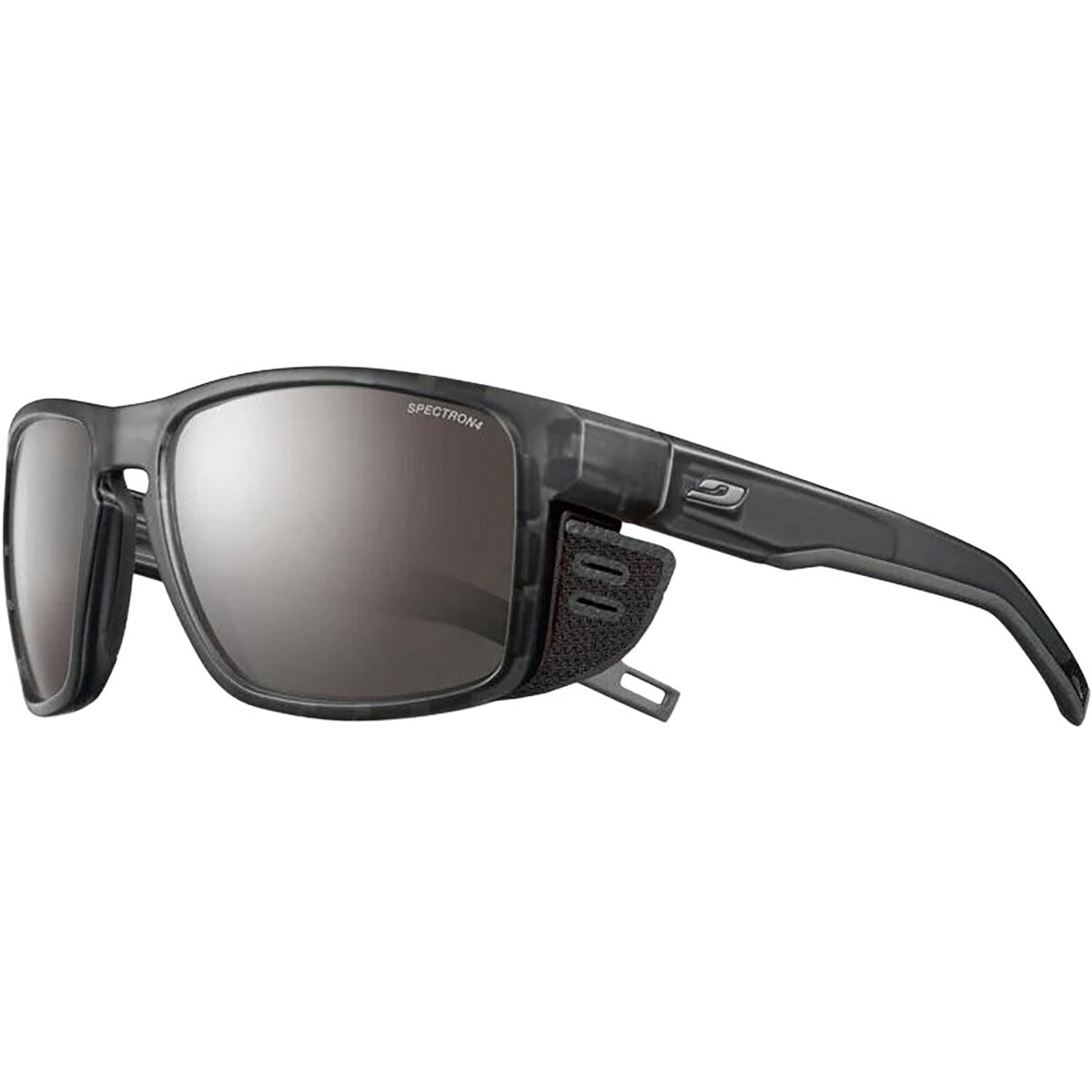 Julbo Julbo Shield Spectron 4 Sunglasses Black/Black/Gun-Spectron 4 Brown, One Size - Men's