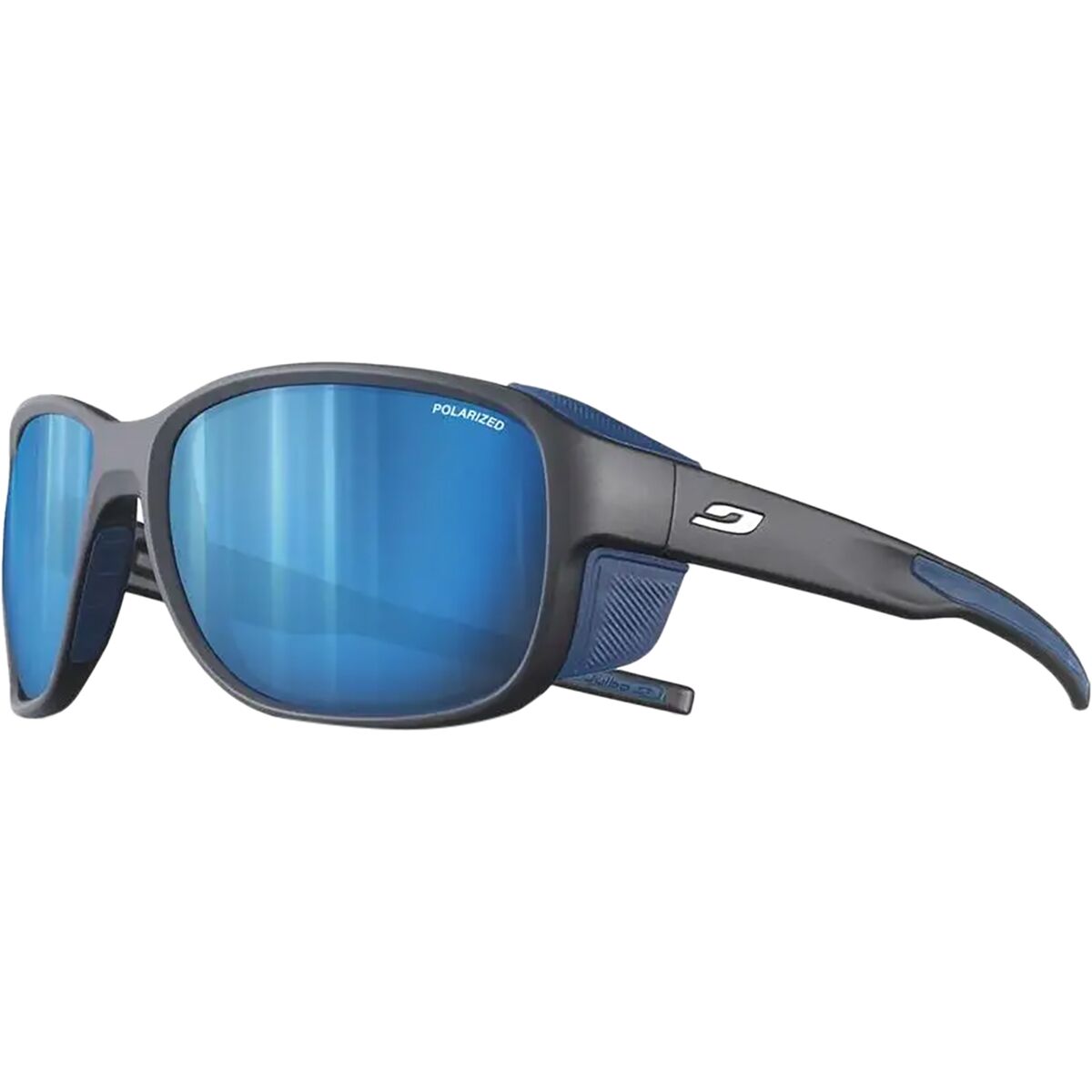 Julbo Julbo Montebianco 2 Polarized Sunglasses Black/Blue/White Spectron 3 Polarized, One Size - Men's