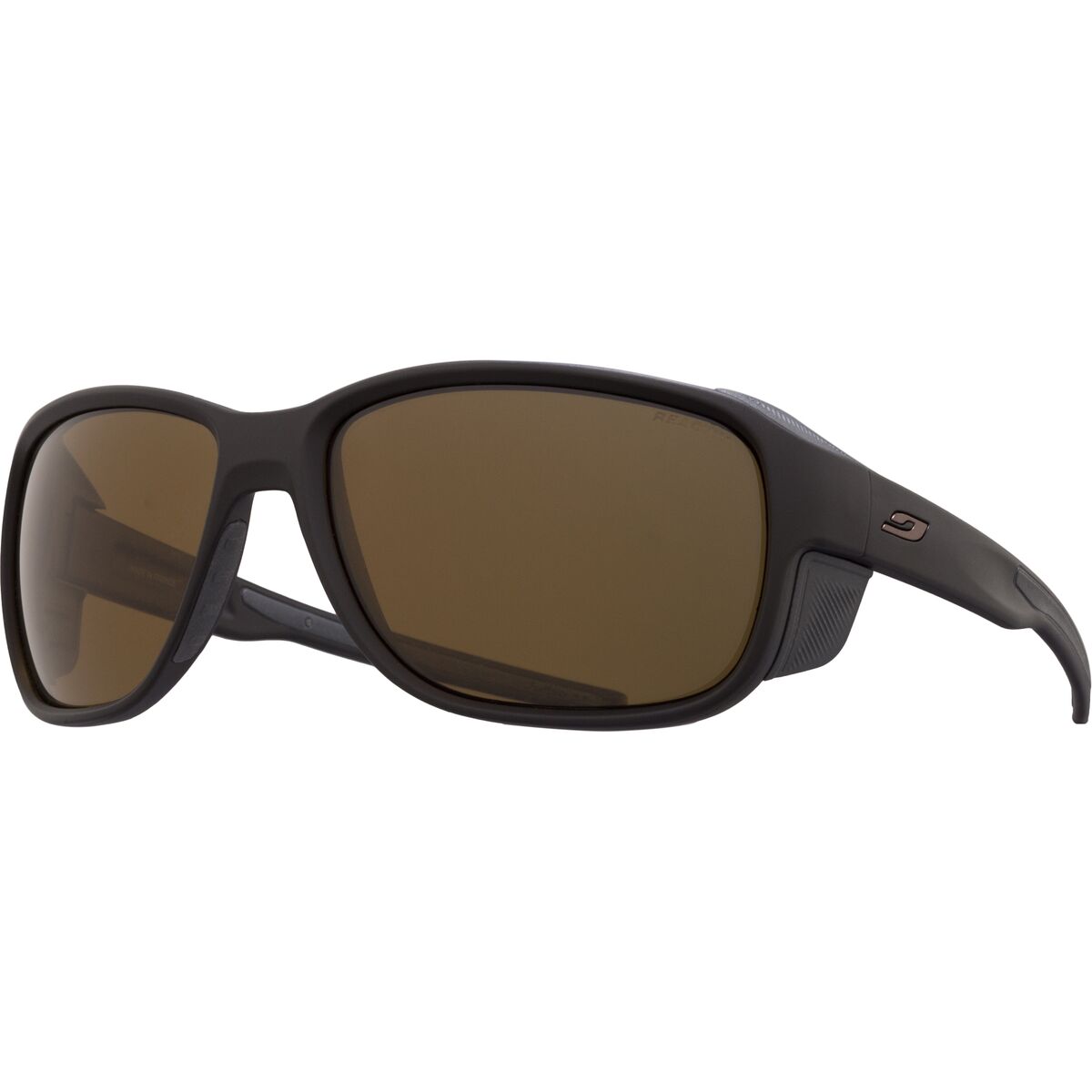 Julbo Montebianco 2 Polarized Sunglasses Black REACTIV 2-4 Polarized, One Size - Men's