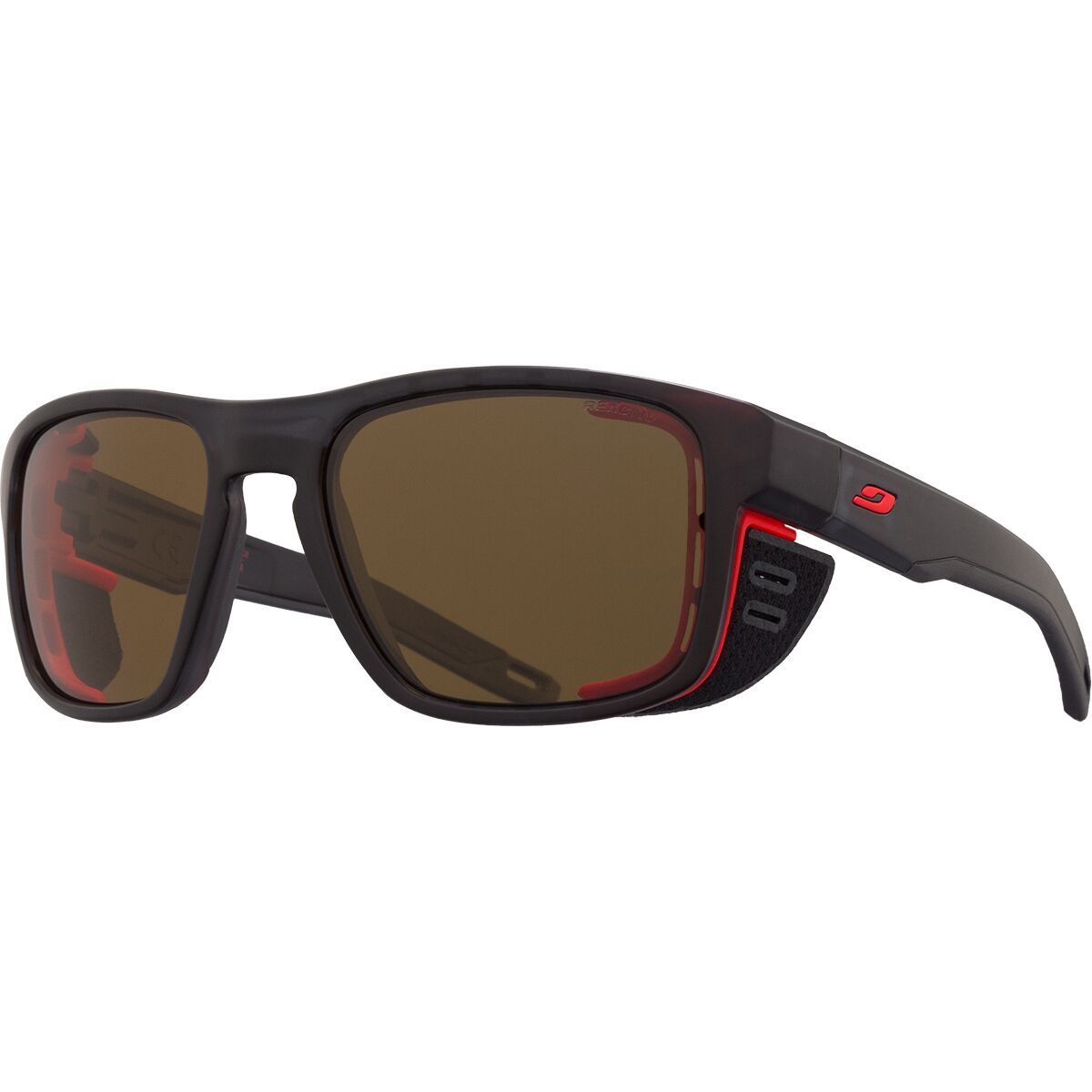 Julbo Julbo Shield M Polarized Sunglasses Black Transluscent, One Size - Men's