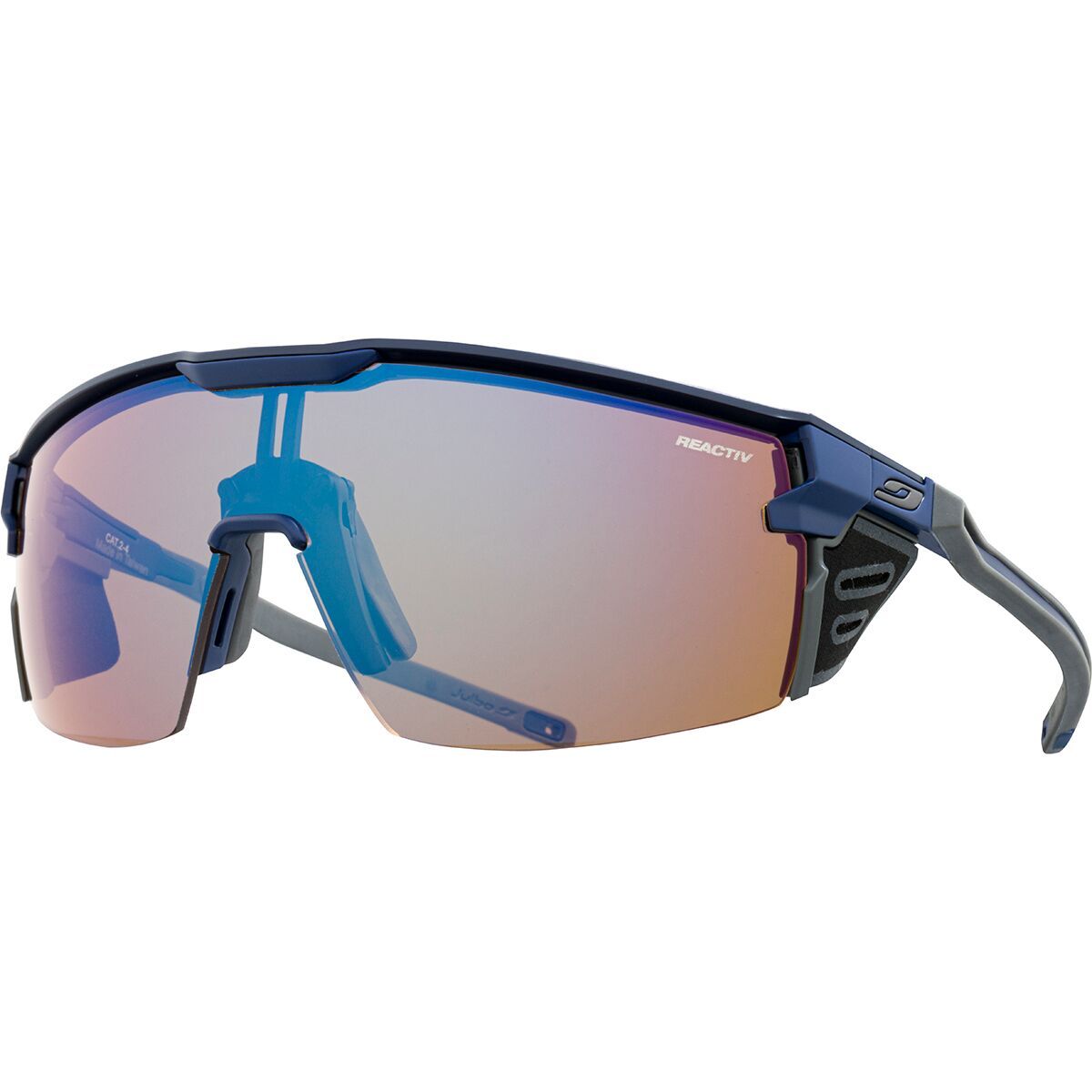 Julbo Julbo Ultimate Cover Sunglasses Black/Orange, One Size - Men's