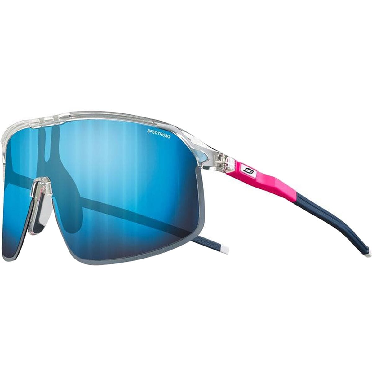 Julbo Density Spectron 3 Sunglasses Crystal/Pink/Blue, One Size - Men's