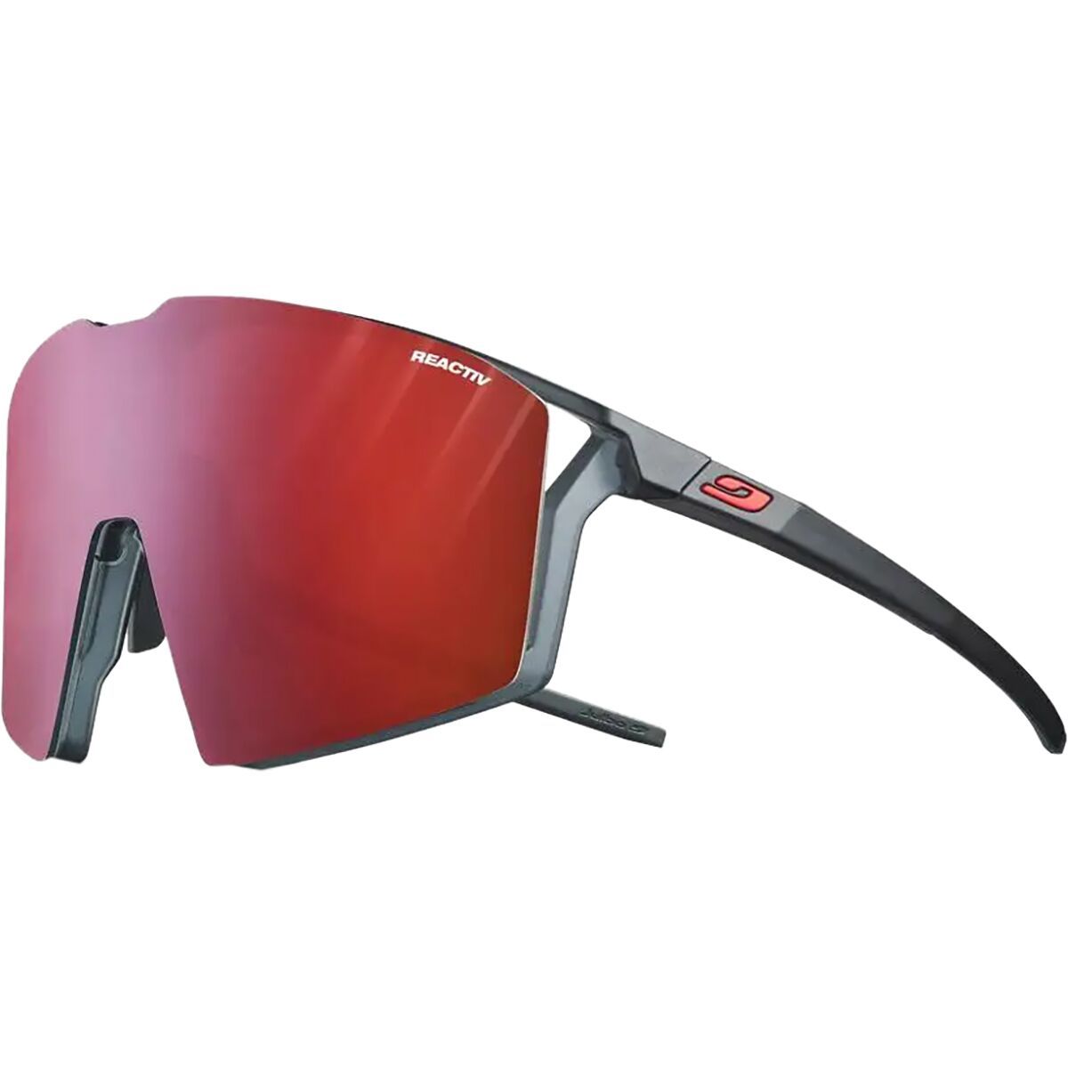 Julbo Julbo Edge REACTIV Sunglasses Translucent Black, One Size - Men's
