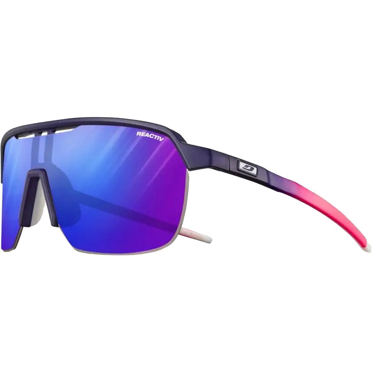 Julbo Julbo Frequency Sunglasses Pastel Pink/Green/Spectron 3, One Size - Men's