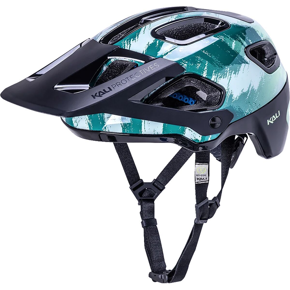 Kali Protectives Cascade Helmet Feather Gloss Green, S/M