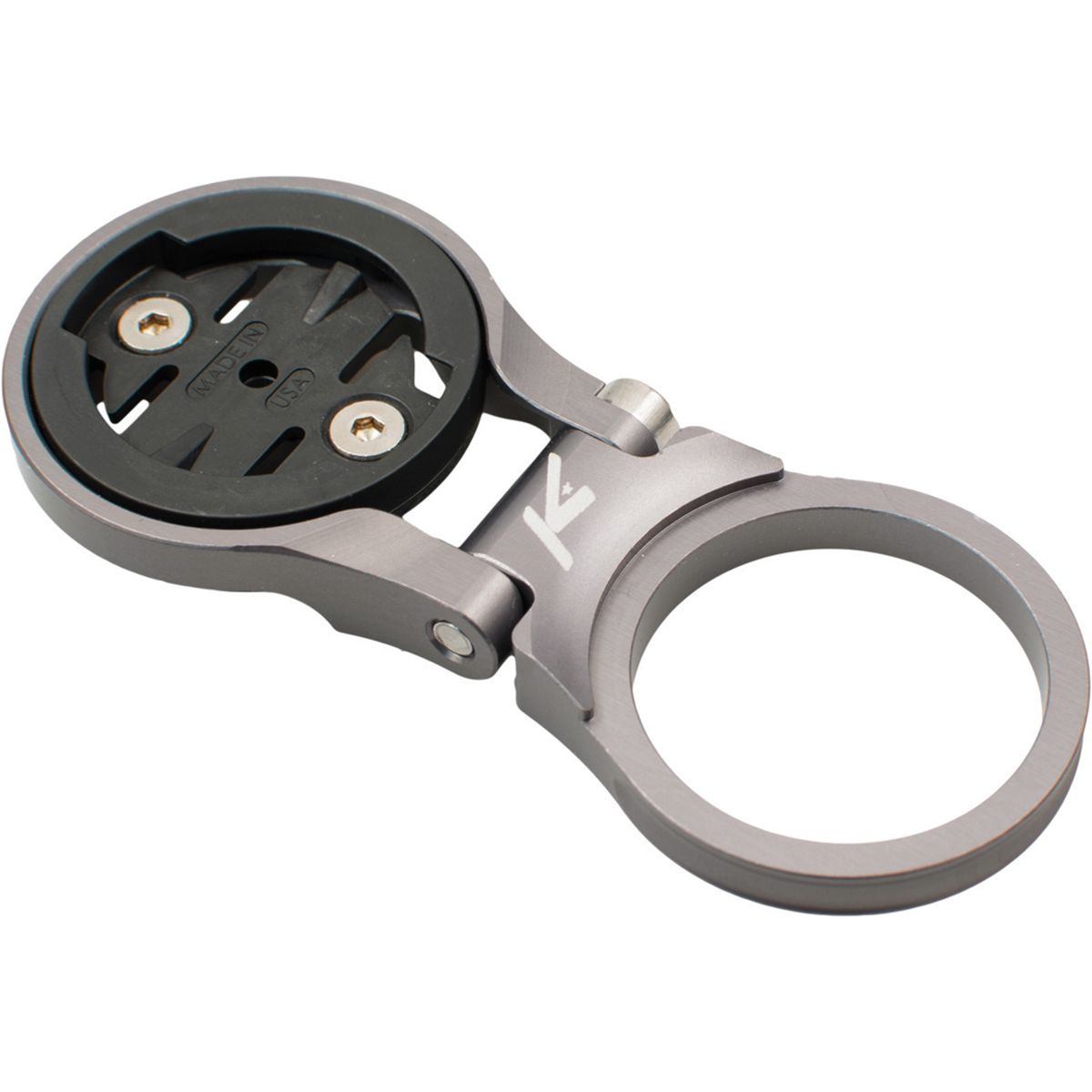 K-Edge K-Edge Stem Mount for Garmin Computers - Adjustable Gunmetal, One Size