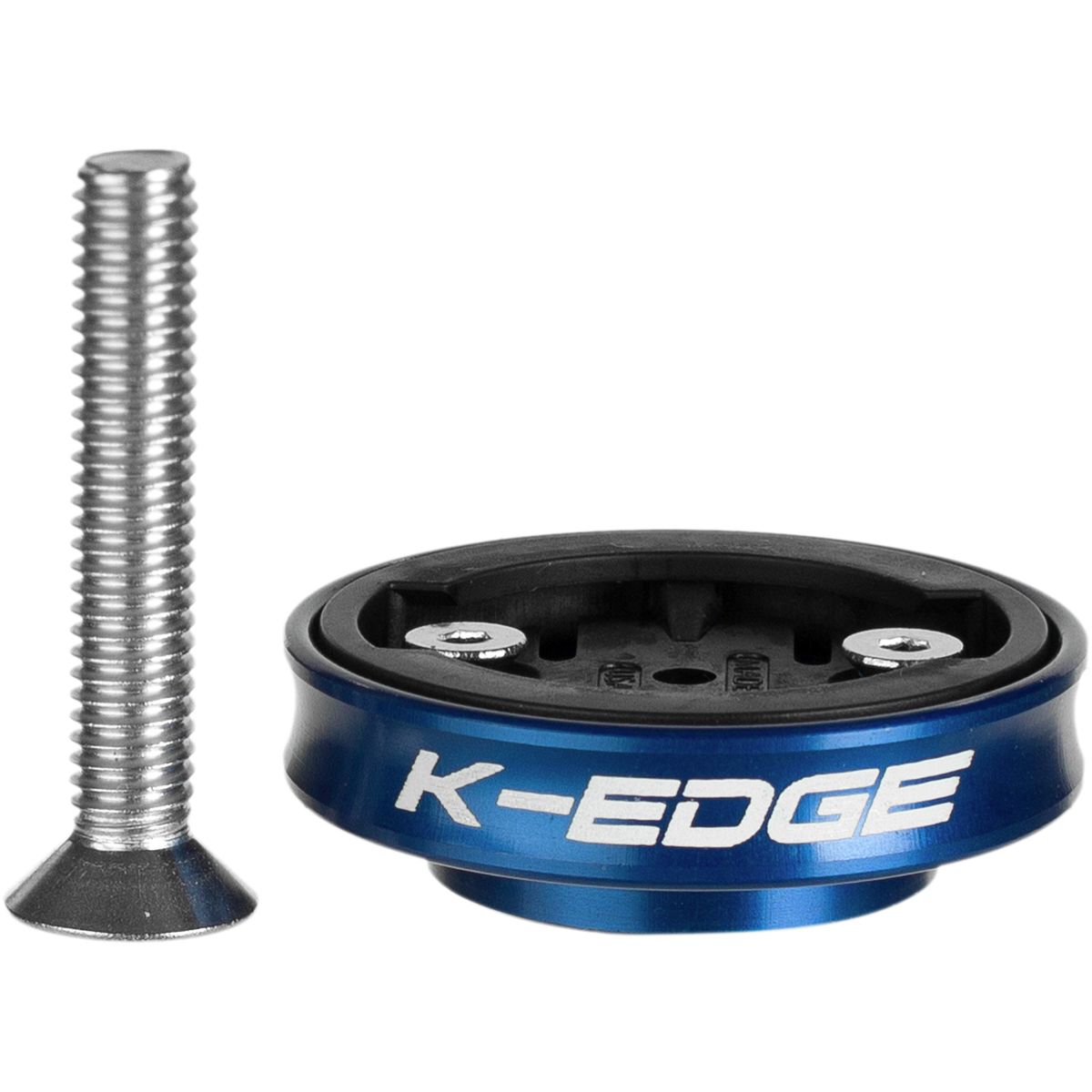 K-Edge K-Edge Gravity Cap Computer Mount for Garmin Blue, One Size - $29.99 at Competitive Cyclist