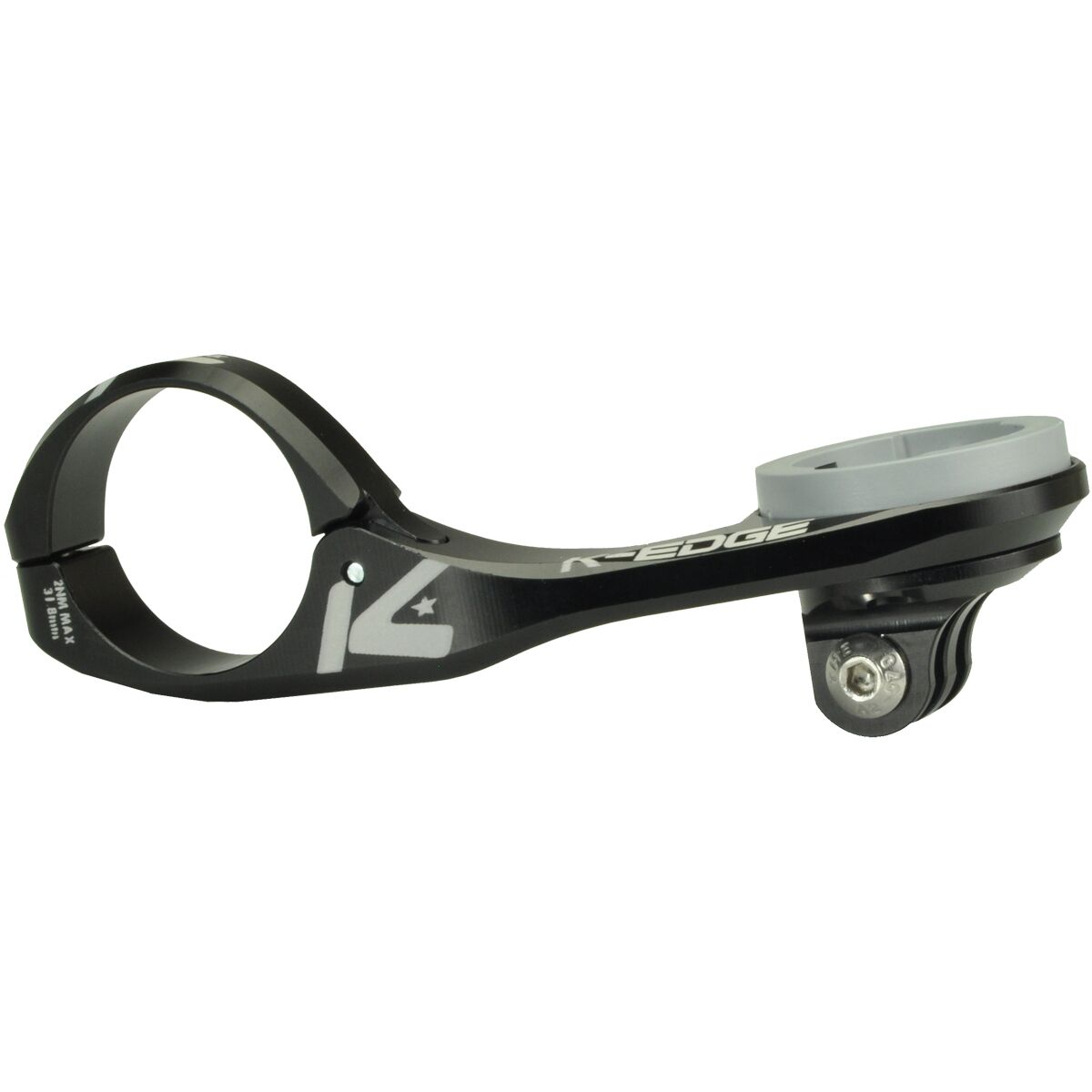 K-Edge K-Edge Max Handlebar Wahoo Combo Mount Black, 31.8mm