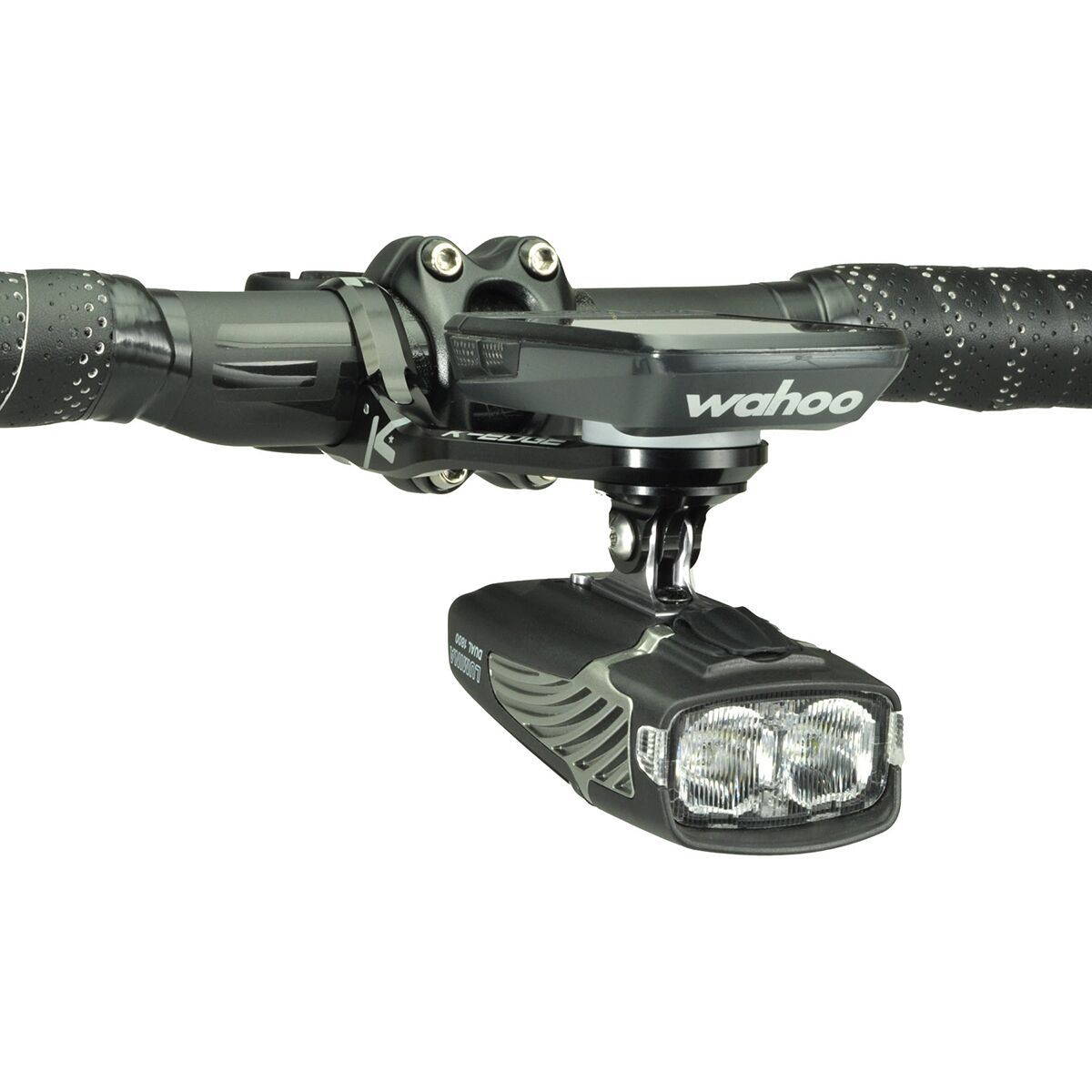 K-Edge Max XL Handlebar Wahoo Combo Mount Black, 31.8mm