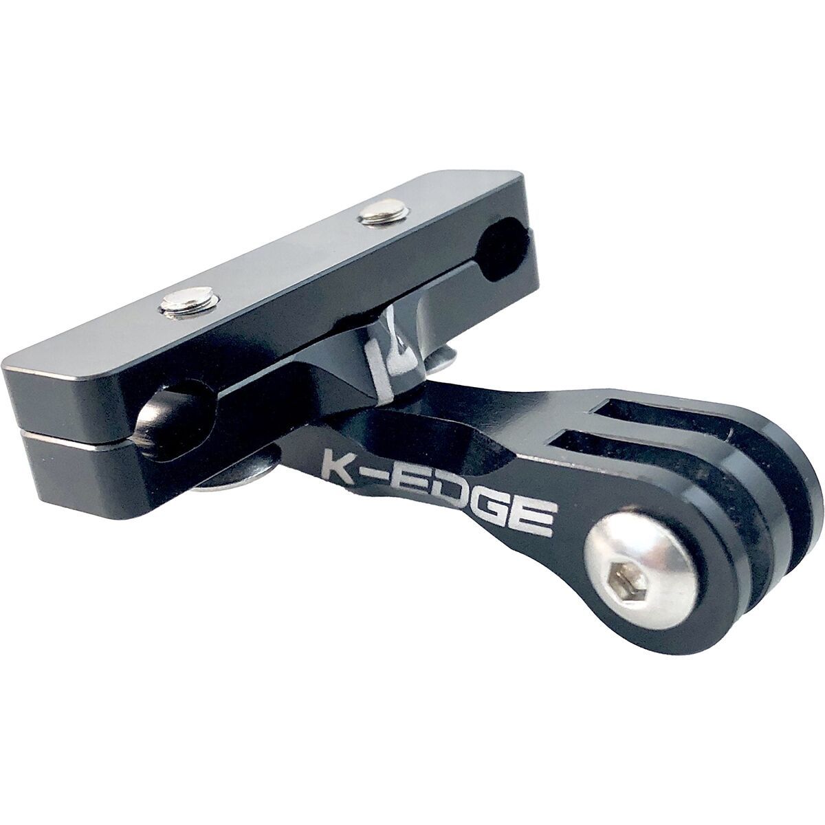 K-Edge K-Edge Go Big Saddle Rail Mount Black Anodize, One Size