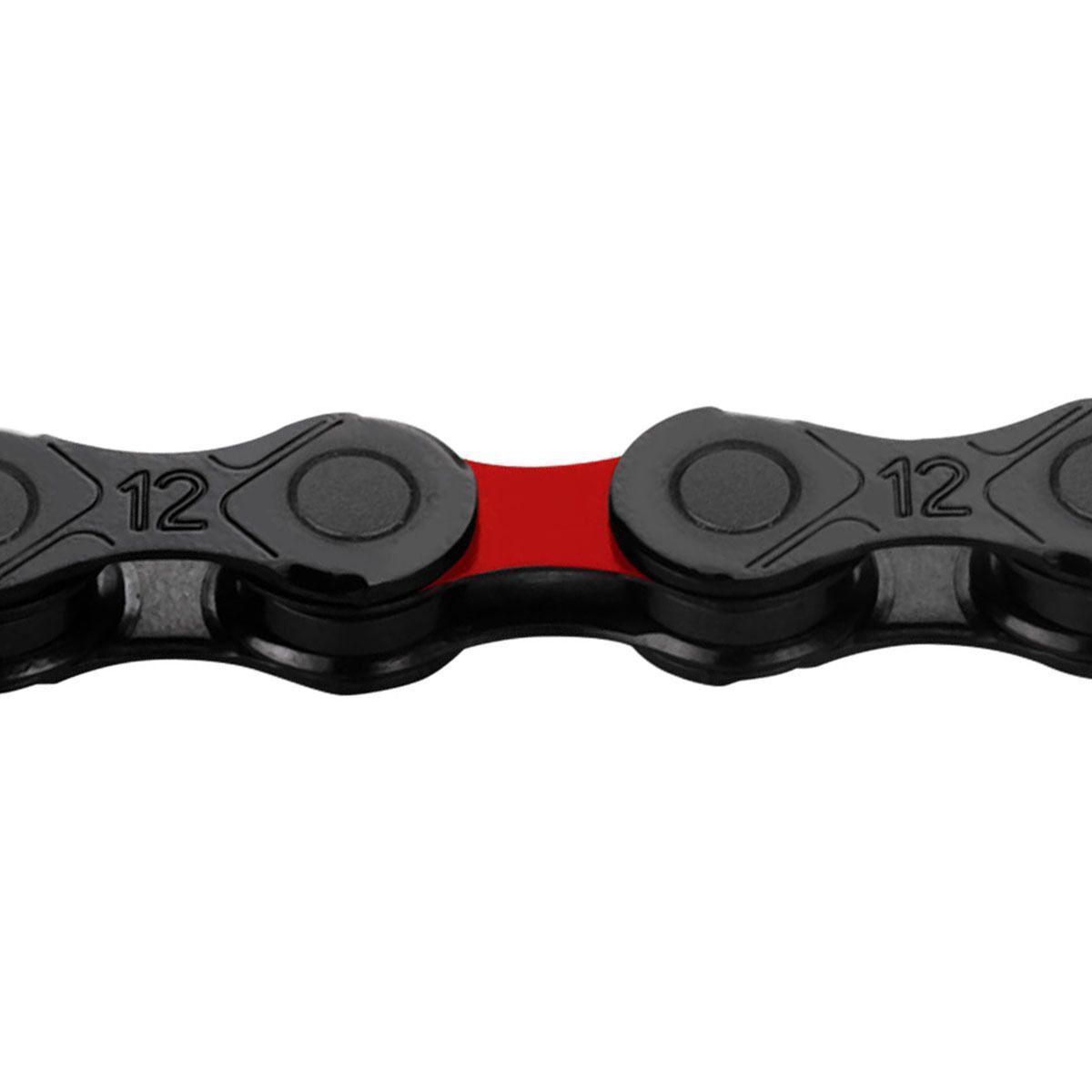 KMC DLC 12 Chain - 12 Speed Black/Red, 126 Links