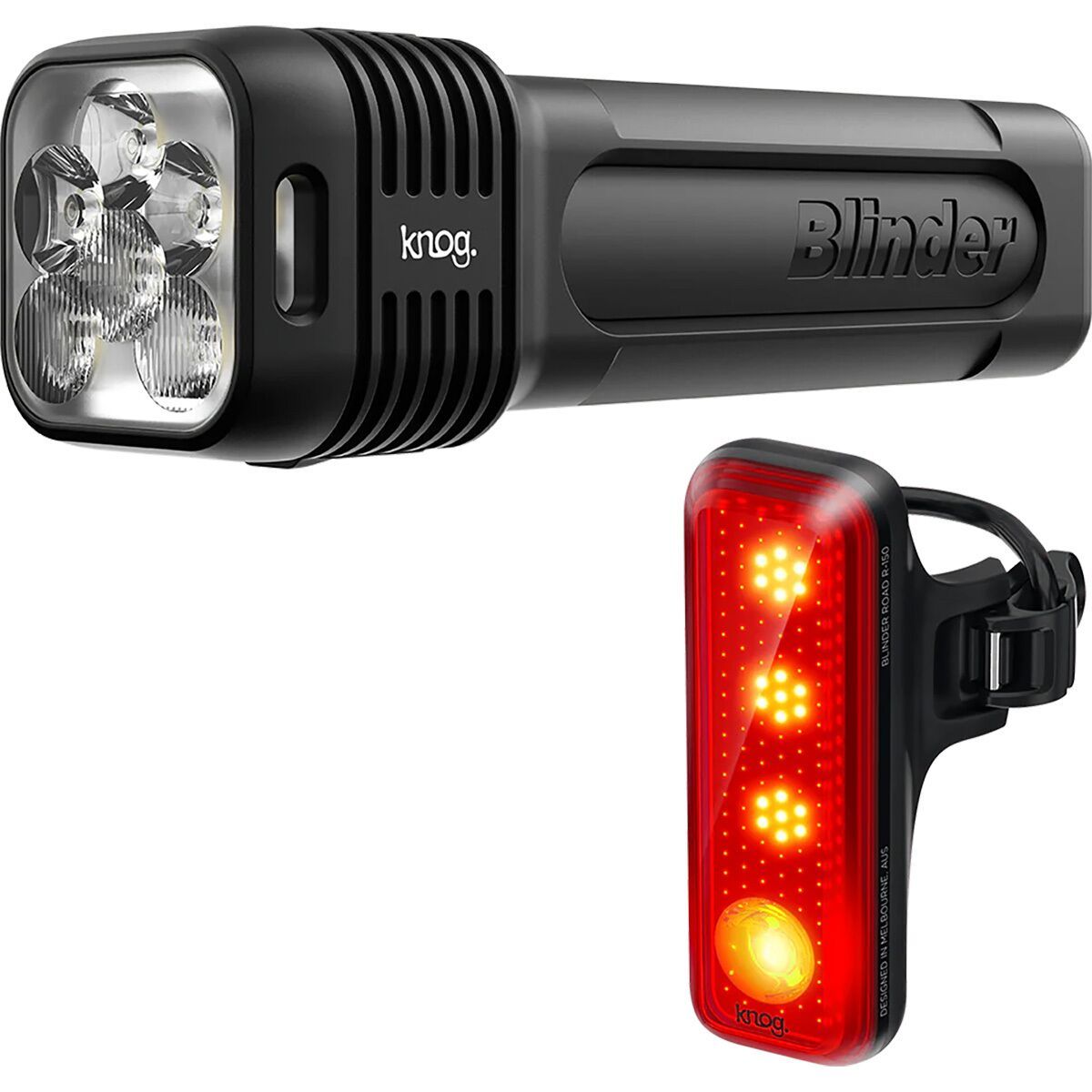 Knog Blinder 1300 & Blinder R150 Black, One Size