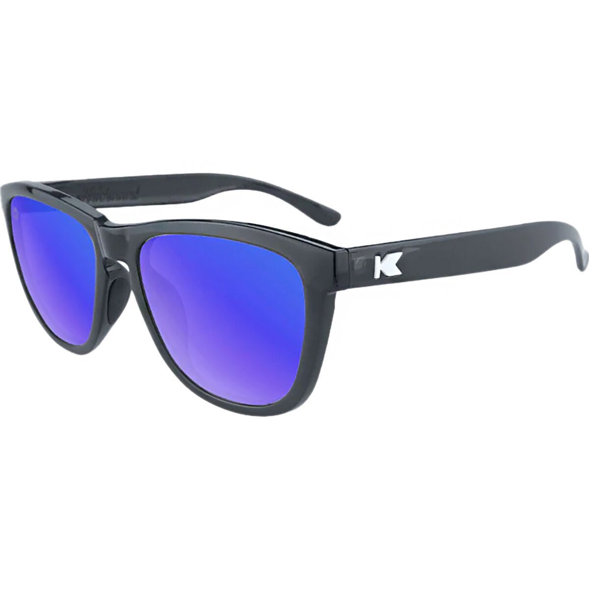 Knockaround Knockaround Premiums Sport Polarized Sunglasses Jelly Grey/Peach, One Size - Men's