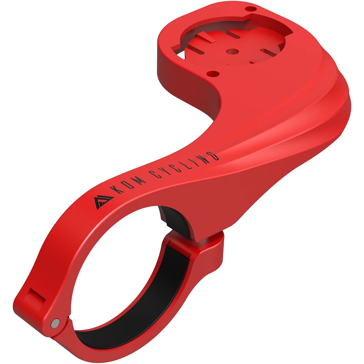KOM Cycling Garmin Classic Computer Mount Red, One Size