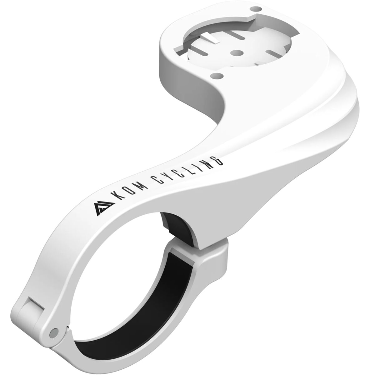 KOM Cycling Garmin Classic Computer Mount White, One Size