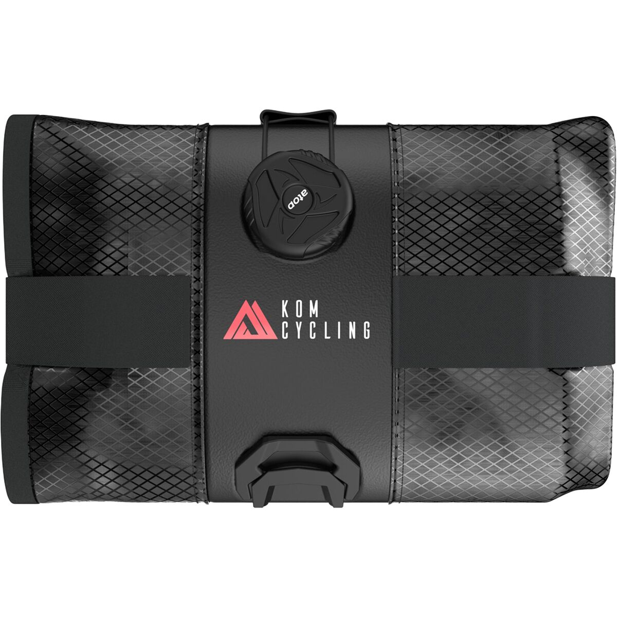 Kom Cycling KOM Cycling Saddle Roll with ATOP Dial Black-Standard, Standard