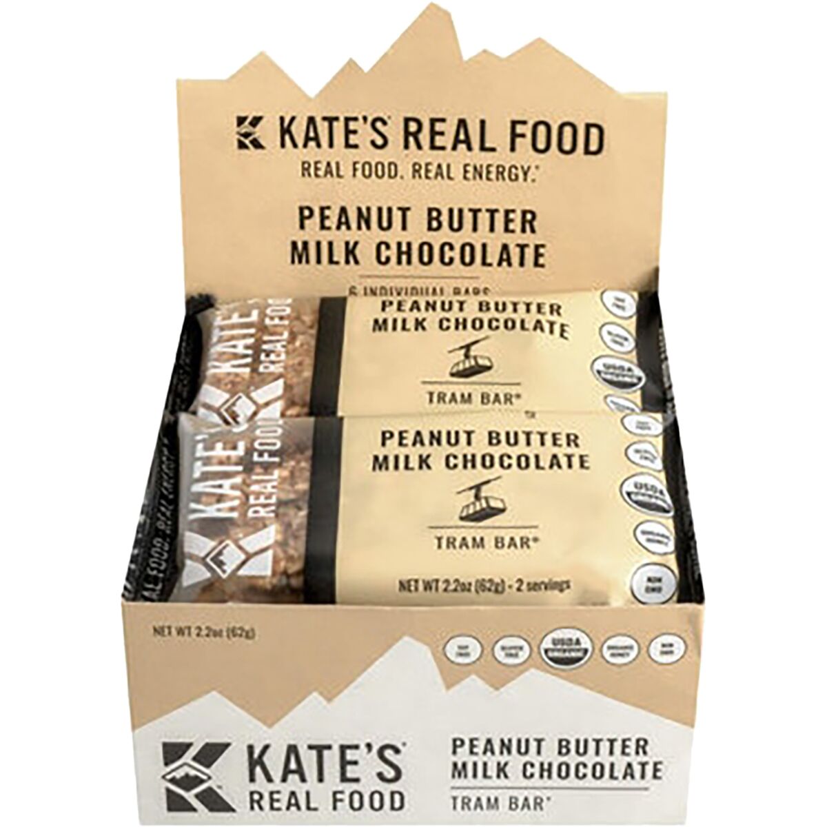 Kate's Real Food Tram Bars - 6-Pack