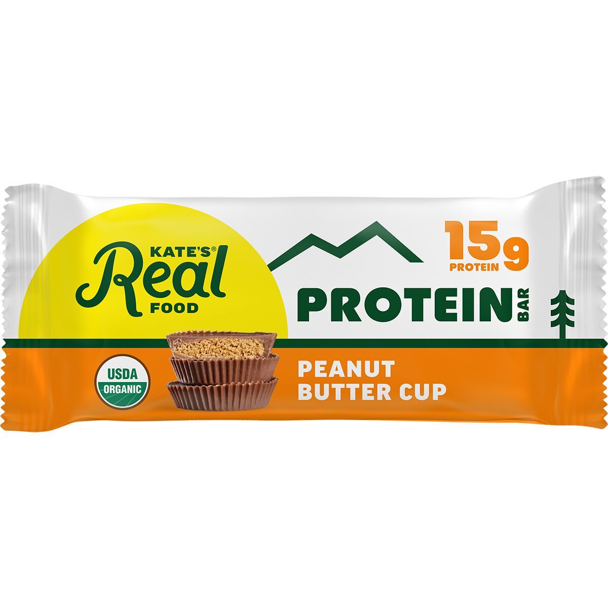 Kate's Real Food Kate's Real Food Protein Bars - Box of 12 Peanut Buter Cup, One Size