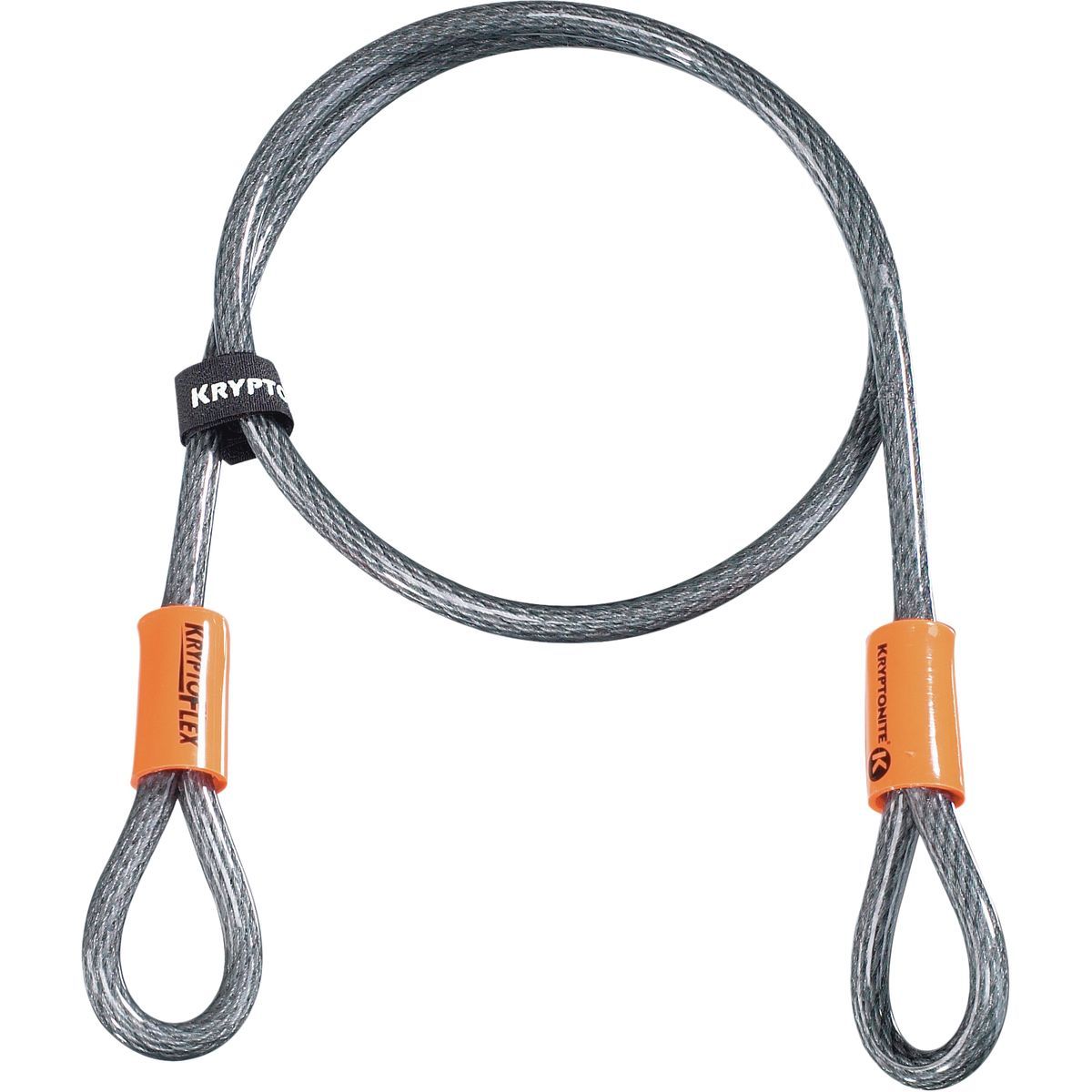 Kryptonite Kryptonite KryptoFlex 410 Looped Cable Grey, 10mm x 122cm