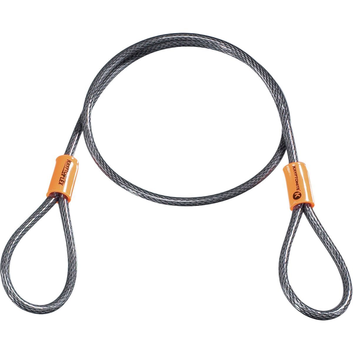 Kryptonite Kryptonite KryptoFlex 525 Looped Cable Grey, 5mm x 76cm