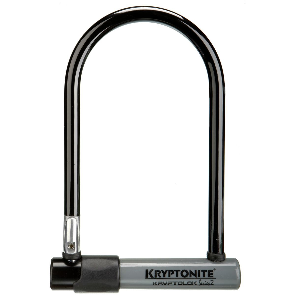 Kryptonite Kryptonite KryptoLok ATB U-Lock - Double Deadbolt Black/Grey, 13mm x 127mm x 229mm