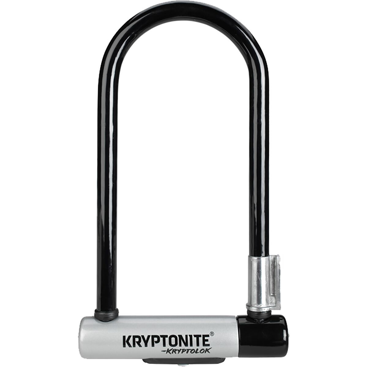 Kryptonite Kryptonite KryptoLok STD U-Lock - Double Deadbolt Black/Grey, 13mm x 101mm x 229mm