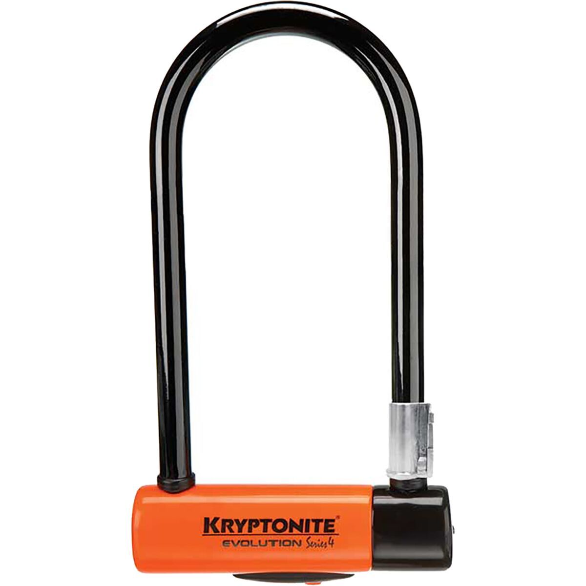 Kryptonite Kryptonite Evolution STD Double Deadbolt U-Lock Black/Orange, 14mm x 101mm x 229mm