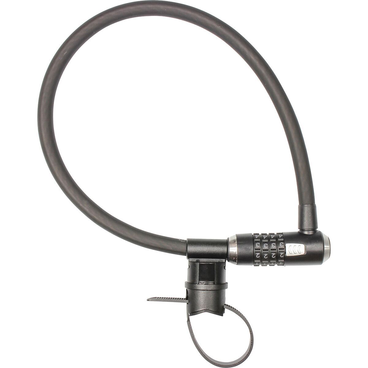 Kryptonite KryptoFlex 1565 Combo Cable Lock Black, 15mm x 65cm