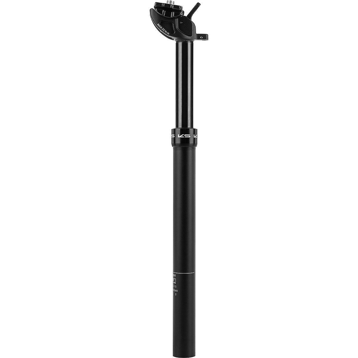 KS eTen Dropper Seatpost Black, 27.2x100mm