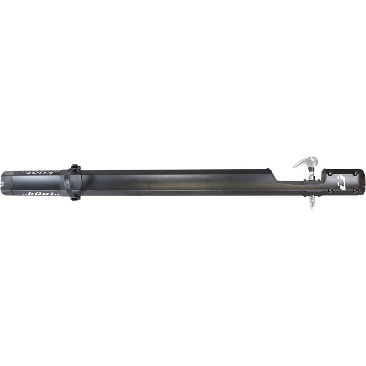 Kuat Trio Fork Mount Roof System Black / Polished Chrome, One Size