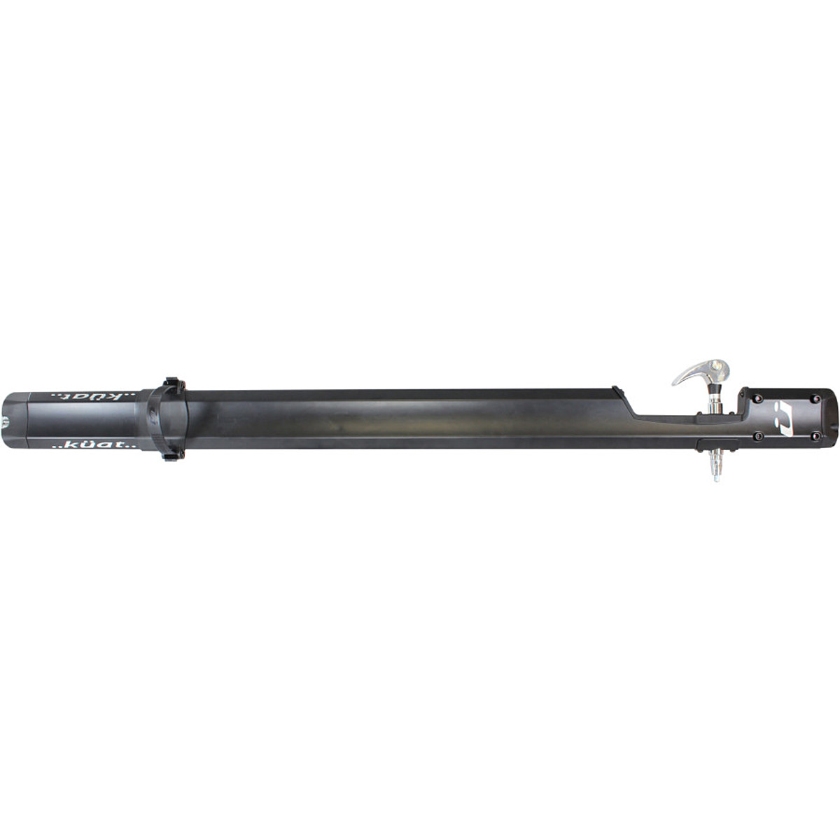 Kuat Trio Fork Mount Roof System Black / Polished Chrome, One Size