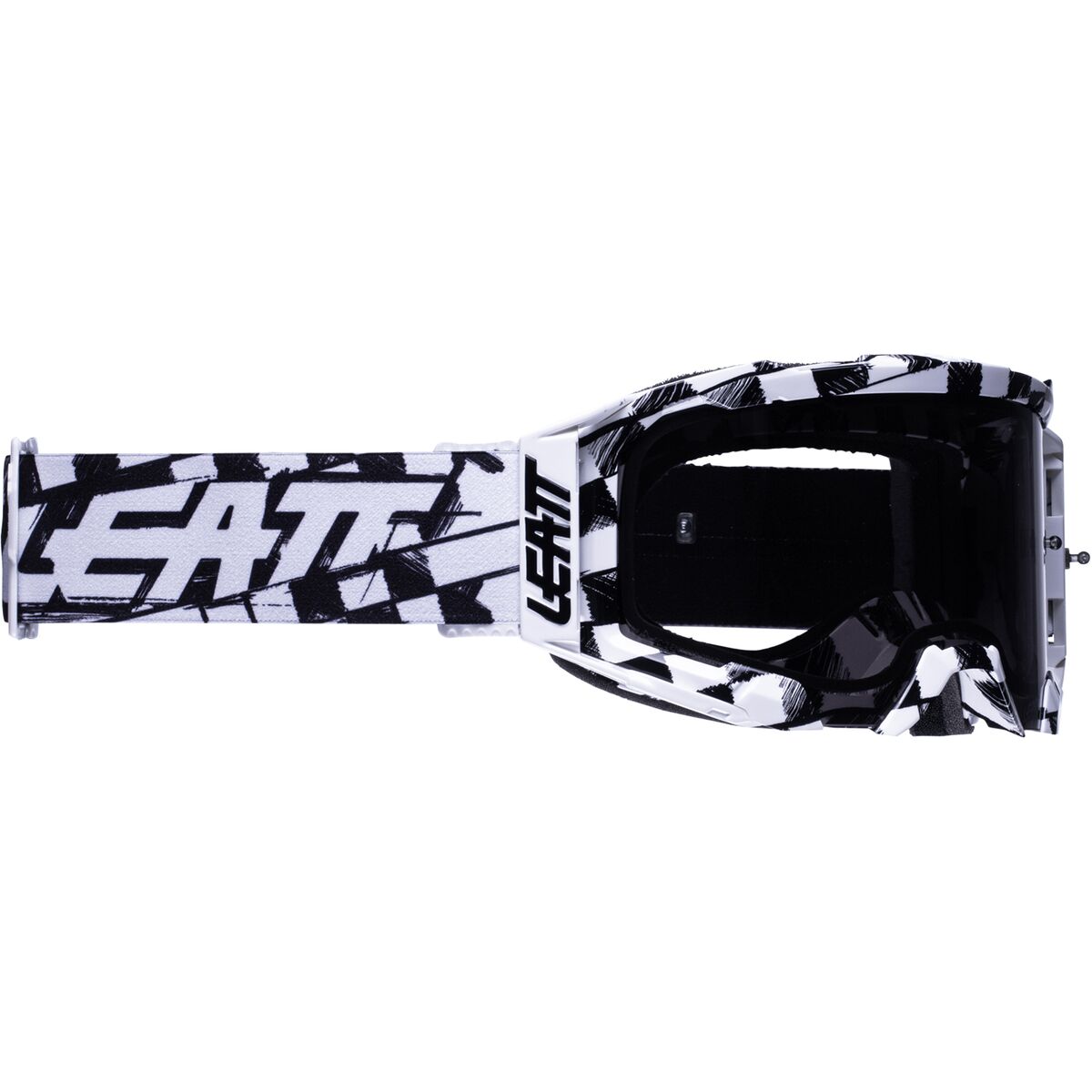 Leatt Leatt Velocity 5.5 Goggles Checker / Smoke Lens, One Size