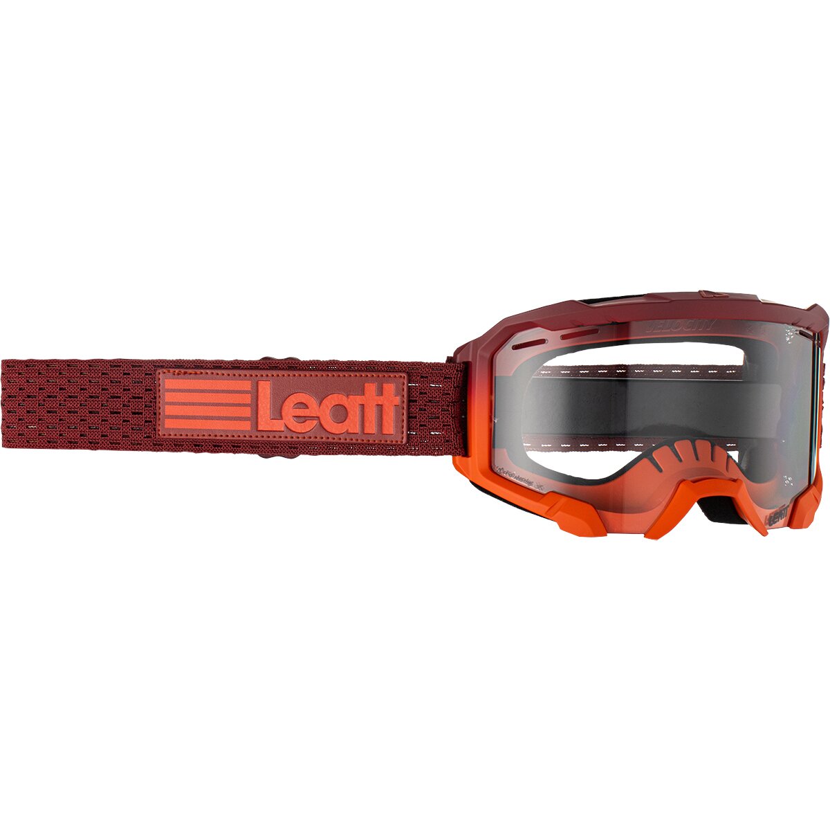 Leatt Velocity 4.0 MTB Goggle Flame/Clear 83%, One Size