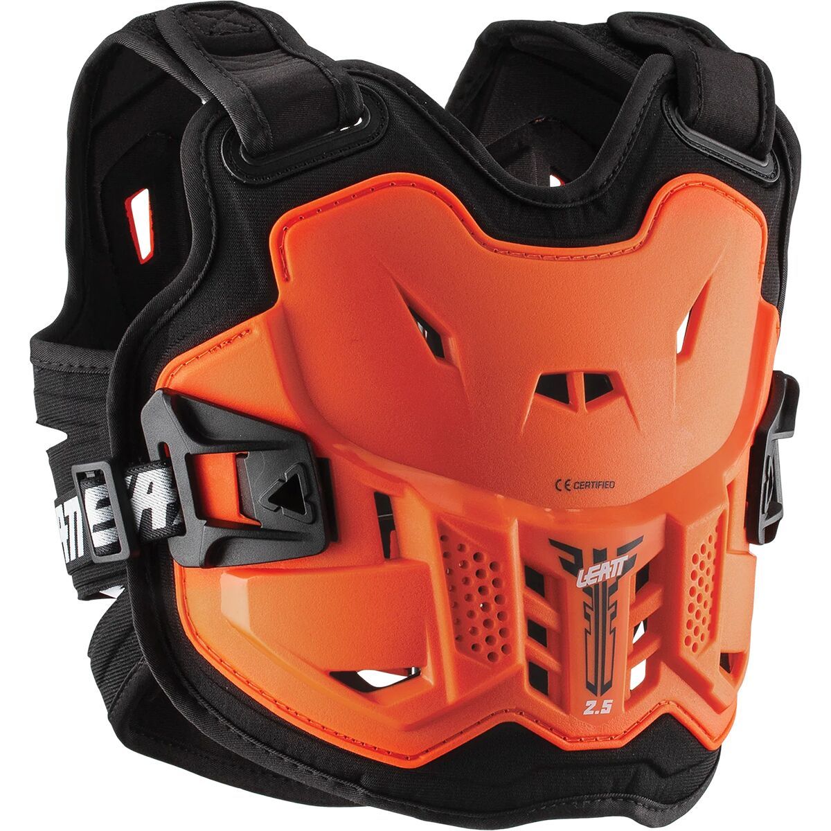 Leatt 2.5 Mini Chest Protector - Kids' Orange/Black, One Size