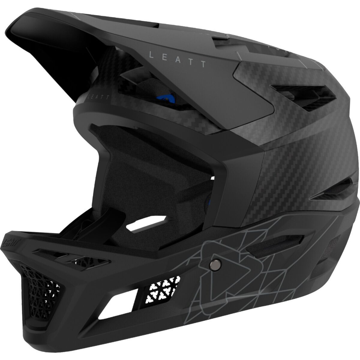 Leatt MTB Gravity 6.0 Carbon V24 Helmet Stealth, M