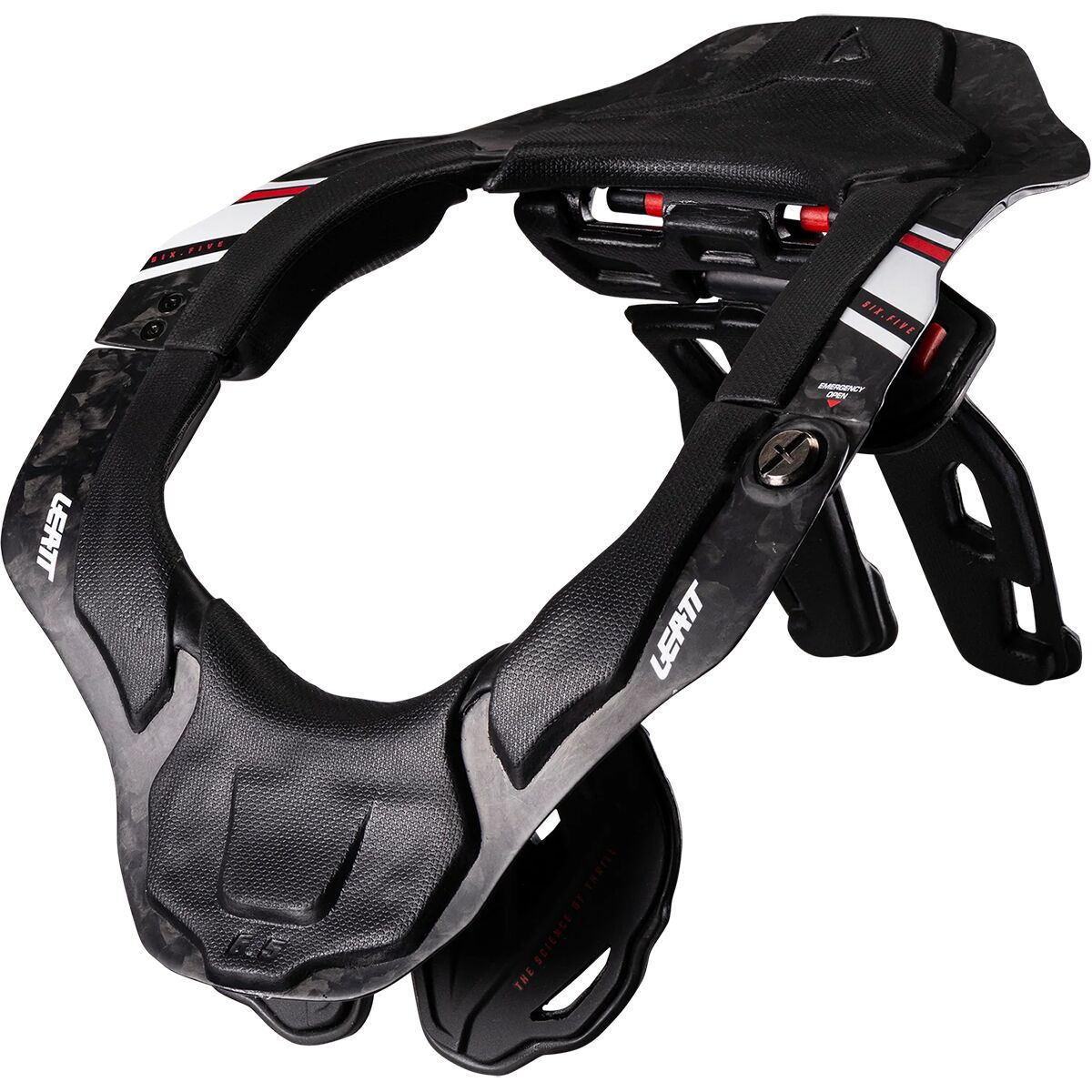 Leatt 6.5 Neck Brace Black/White, L/XL