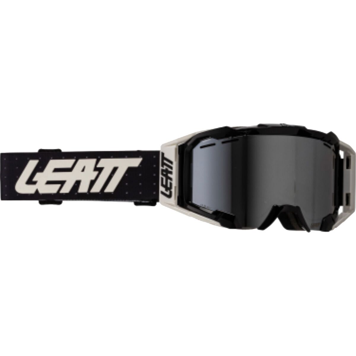 Leatt Velocity 5.0 MTB Goggles Black Silver 50 VLT, One Size
