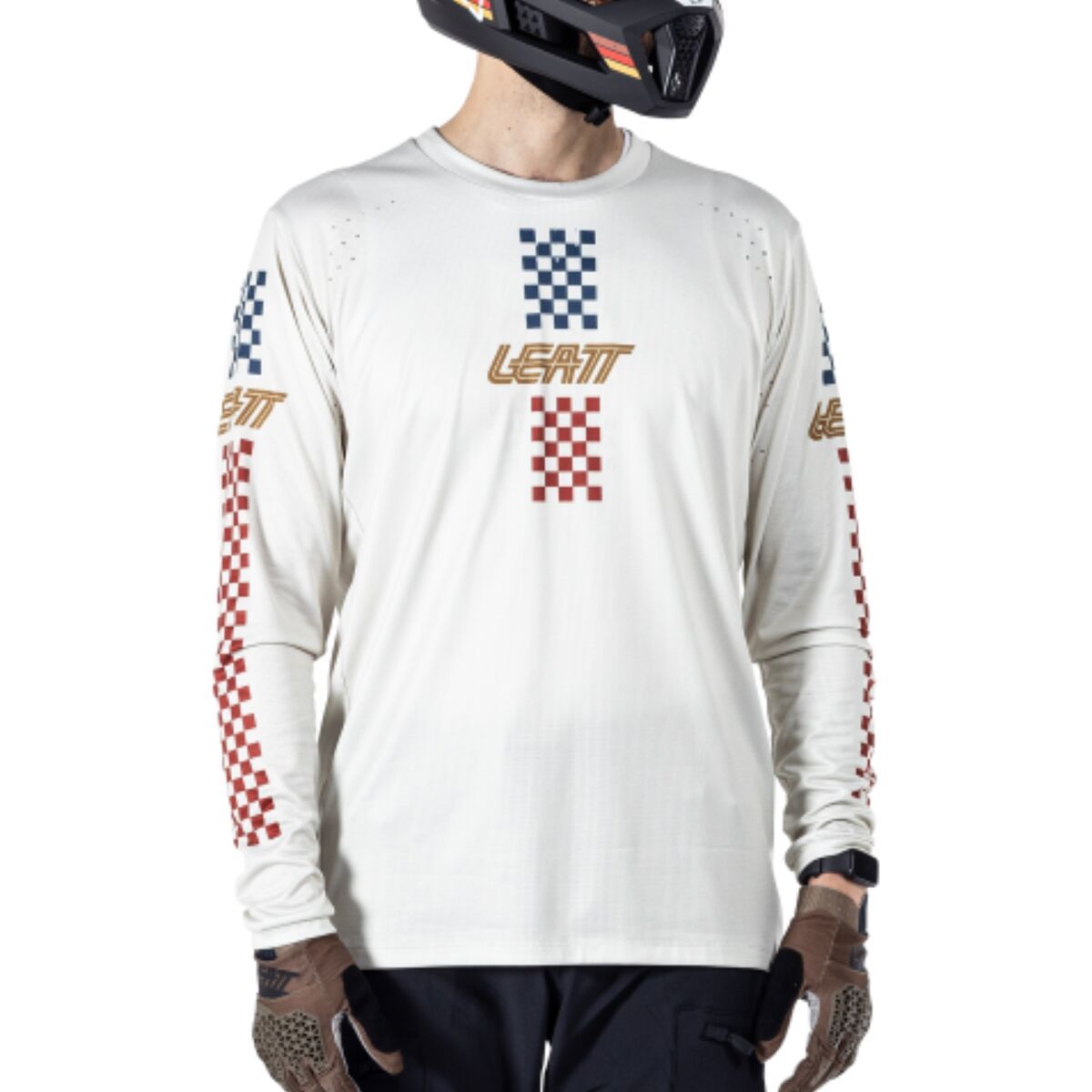 Leatt MTB Enduro 4.0 Jersey - Men's Cream, L