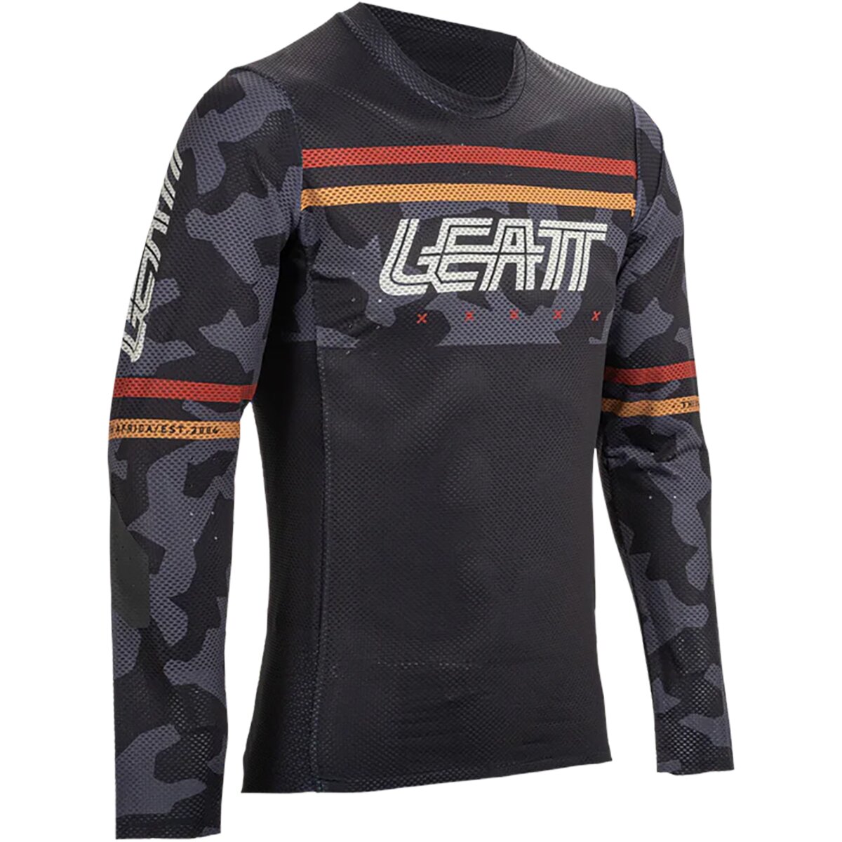 Leatt MTB Gravity 4.0 Long-Sleeve Jersey - Men's Black, 3XL
