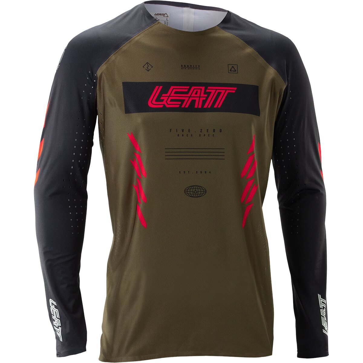 Leatt MTB Gravity 5.0 Jersey - Men's Race Brown, S