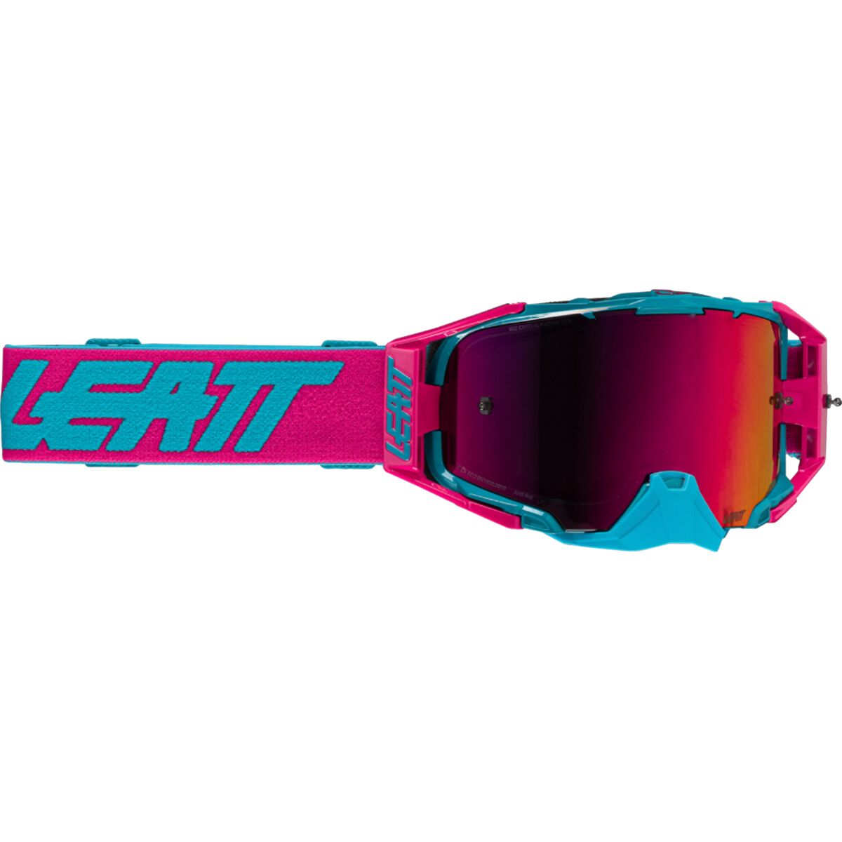 Leatt Leatt Velocity 6.5 MTB Crystal Iriz Goggles Flame Platinum 30 VLT, One Size
