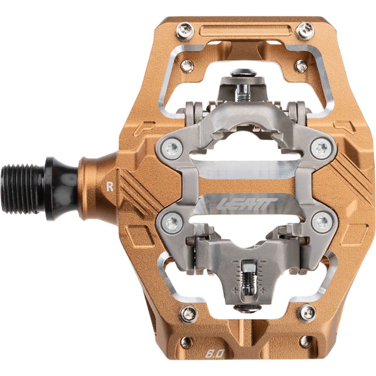 Leatt All Mountain 6.0 Clip-in Pedals Frost Bronze, One Size