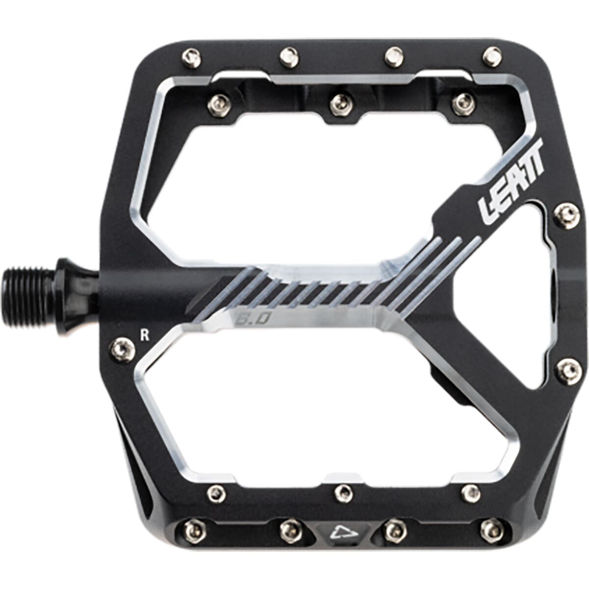 Leatt AllMtn 6.0 Flat Wide Pedals Black 114x107mm